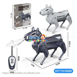 Cane <span class=keywords><strong>Robot</strong></span> AI EPT RC per Bambini - Giocattolo Unico in Plastica <span class=keywords><strong>da</strong></span> Autoassemblare con Funzione Spray - Product Image 5
