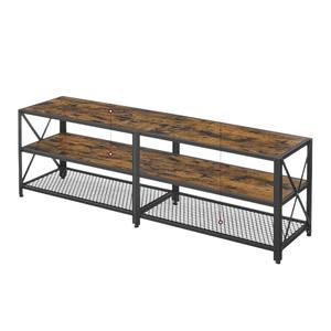 Génération Largement Utilisé Retro Iron Tv Unit TV Stand Living Room Furniture Wooden Industrial with Storage Meuble <span class=keywords><strong>Tele</strong></span> - Product Image 3