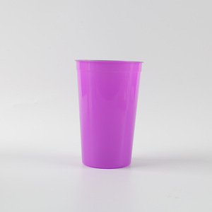 22盎司廉价促销简单光滑个性化一次性塑料派对杯 - Product Image 4