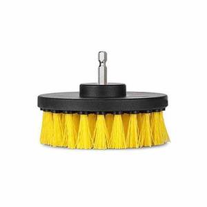 3pcs-set 60sets-carton Ensemble d'accessoires de nettoyage électrique Coulis Tapis Power Scrubber Soft - Product Image 3