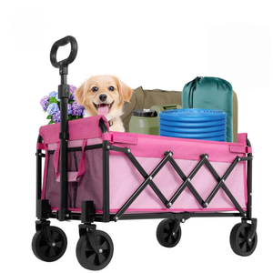 Venta Directa de Fábrica OEM Plataforma Plegable Todoterreno de Acero con Cuatro Ruedas Desmontables, Gran Capacidad y Alta Resistencia - Product Image 1