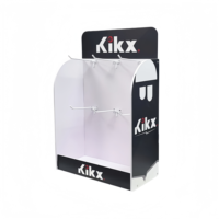 Support d'affichage pour batterie externe Ray Custom, présentoir en PVC avec crochets pour accessoires 3C, câbles de données et chargeurs en magasin d'électronique