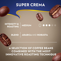 Micro Coffee Best Commercial Beans Super Creamy City Roast Espresso Blend Whole Bean Arabica Organic Double a Grade 227g Bag