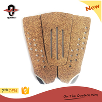 Tapis de Traction EVA personnalisé en liège, Stand Up Paddle Deck Pad Tail Pad