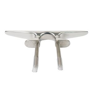 Cleat de cordage marin en acier inoxydable 316, corne de 200 mm, goujons, écrous, amarrage, bitt, quai, cleats de pont, accessoires de bateau de yacht - Product Image 4