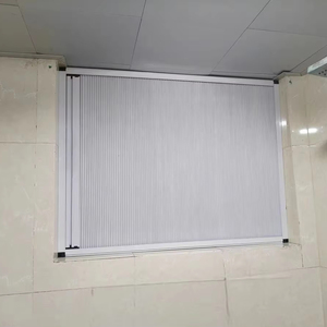 Factory Pleated Insect <b>Screen</b> <b>Door</b>/Window with Sunshade Mosquito Net Blackout Cellular Honeycomb Furniture Hardware Black Color - Product Image 3