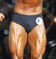 Pantalon tricoté classique de compétition de fitness pour hommes NPC IFBB, caleçon boxer taille basse de musculation, motif uni numérique