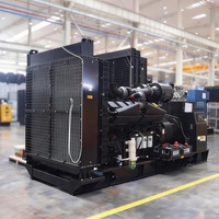 Générateur diesel refroidi par eau 600 kW 750 kVA, démarrage électrique 24 V, 50/60 Hz, protection contre les sous-tensions pour la sauvegarde des centres de données