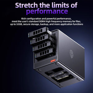 Mini PC de Alto Rendimiento con 4 Puertos SATA para Almacenamiento SSD, Carcasa Metálica, Servidor Compatible con NAS, 64GB de RAM DDR4 - Product Image 6