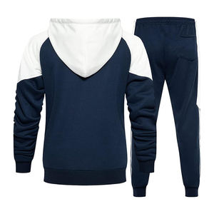 Ensemble survêtement décontracté pour homme, imprimé, style streetwear, logo personnalisé, tendance 2025, sweat-shirt et jogging - Product Image 2