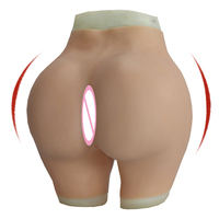 Faux Hanches Sexy pour Femmes avec Grand Fessier en Silicone, Rembourré, Culotte Galbante Rehausseur de Fesses