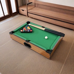 Interactive Indoor Toy for Kids 8-12 Years <b>Old</b> <b>Mini</b> Home Family Educational Billiard Table 9' Pool Wood Leg Xiaochuang KW-990928 - Product Image 4