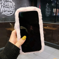 Casing Handphone Telinga Kelinci Bulu Modis Grosir, Casing Handphone Kartun Lucu