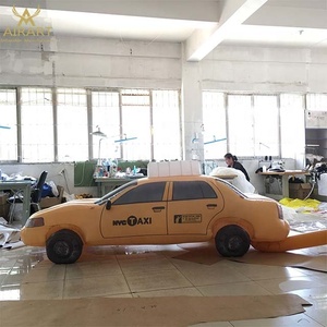 Modèle de taxi de <span class=keywords><strong>New</strong></span> <span class=keywords><strong>York</strong></span>, voiture gonflable personnalisée pour la publicité extérieure - Product Image 2