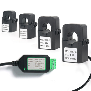 Transformador de Corriente de Núcleo Dividido Modbus QNDBK3-10 Ac 5A 10A 20A 50A 100A RS485 Dc, Sensor de Corriente con Abrazadera, Transductor - Product Image 1