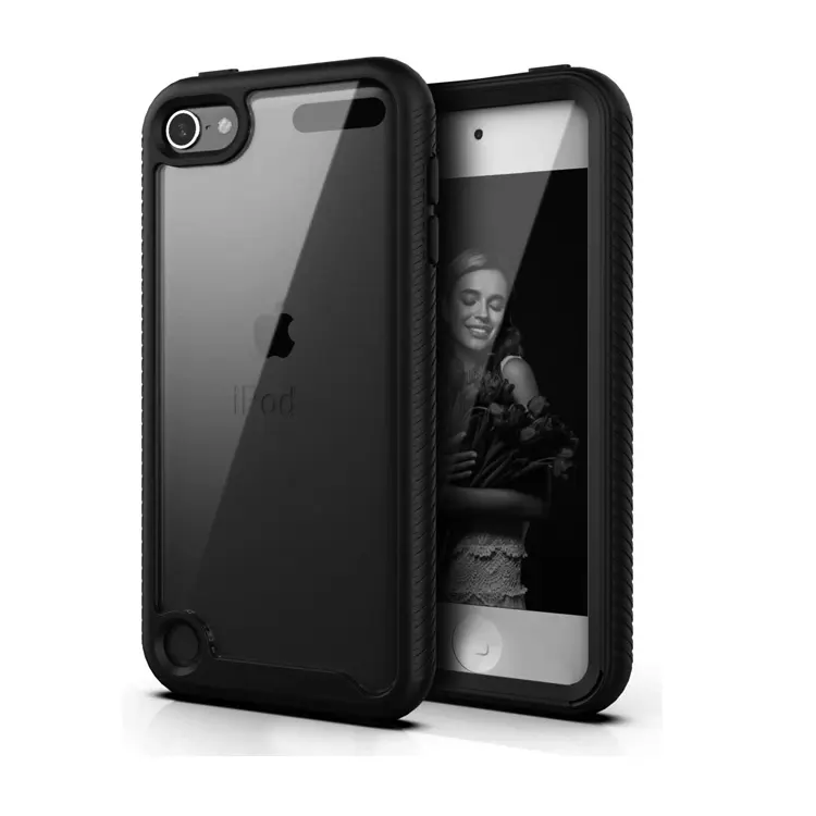 HOCAYU For Ipod Touch 7 Case,Rugged Shockproof Case Cover For Apple Ipod Touch 7 6 5