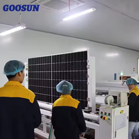 Vente directe d'usine Goosun 570w 575w 580w 585w 590w Système d'énergie de panneaux solaires portables