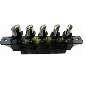 Interrupteur sélecteur à bouton-poussoir à 5 positions Off-L1-L2-L3-Light 4A 250VAC Contrôle manuel pour hotte de cuisine Clavier de <span class=keywords><strong>piano</strong></span> Métal durable - Product Image 2