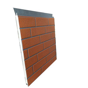 <span class=keywords><strong>Prix</strong></span> d'usine brique blanche panneaux de revêtement en métal <span class=keywords><strong>panneau</strong></span> <span class=keywords><strong>sandwich</strong></span> mural extérieur - Product Image 2