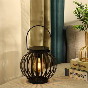 Уличный садовый фонарь-лампа на солнечной батарее, 5 Вт, светодиодный, теплый белый свет, железный корпус, водонепроницаемый, окрашенный, DC - Product Image 3