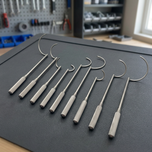 1 pièce Dispositif manuel d'enfilage de fil médical en acier inoxydable, Instrument de chirurgie orthopédique et traumatologique, Classe I Certifié CE - Product Image 3