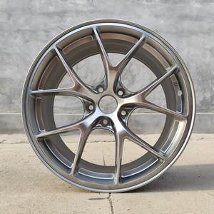 Jantes en Alliage de Haute Qualité 17 <span class=keywords><strong>18</strong></span> 19 Pouces <span class=keywords><strong>5x108</strong></span> 5x112 5x114.3 5x120mm Noires Mates Jantes de Voiture Forgées pour AUDI - Product Image 6