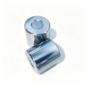 Rodillo de Acero Cromado, Rodamiento Cilíndrico, Rodillo Metálico Mecanizado para Fresado y Torneado, para Piezas Industriales - Product Image 3