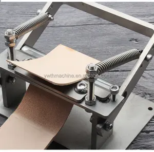 manual leather shovel thinner stainless steel leather thinning machine