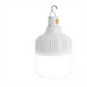 Lampe d'urgence à ampoule en aluminium rechargeable par USB E27 B22 10W-50W LED portable avec commande électronique pour utilisation en extérieur - Product Image 2