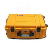 D6125 Boîtier d'équipement en plastique dur en plastique robuste de moulage par injection de haute précision avec roues