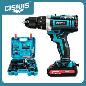 Hot Sale Cordless Drill <b>Set</b> 45NM Impact Drill <b>Set</b> 21V Variable Speed Electric Drill for Home DIY - Product Image 1