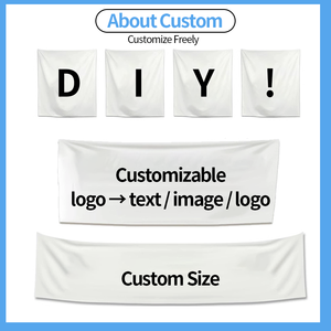 Bán Buôn Đồng Bằng Tay Màu Trắng Cờ Tùy Chỉnh In 100% Polyester Rắn Màu Trắng Với Nhựa Stick Cờ - Product Image 4