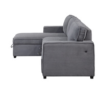 Sofá cama pequeño de dos plazas, sofá cama personalizable, muebles de salón en forma de L y sofá cama