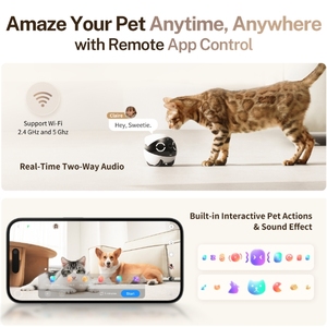 Actualizado 32G <span class=keywords><strong>Smart</strong></span> App Control inalámbrico Ebo Pet Companion <span class=keywords><strong>Robot</strong></span> Cámara Láser Automático Electrón Interactivo Robótico Gato Juguete - Product Image 5