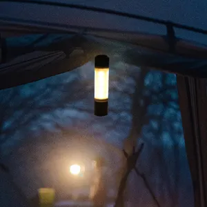 Lampe de poche multifonction pour Camping, Zoomable, imperméable, Kit de lanternes suspendues pour tente, lampe de Table, LED Rechargeable, lampe de Camping