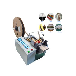 High quality latex tube cutter machine <b>PVC</b> network management <b>strip</b> cutting machine yellow wax tube cutting machine best - Product Image 1