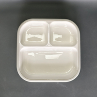 Service de table en céramique durable pour bébé, assiette compartimentée avec manchon en silicone antidérapant, sans BPA, qualité alimentaire, compatible micro-ondes