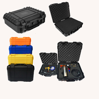 Boîtier personnalisable en plastique technique PP modifié, petit format, 235x165x68mm, portable, avec doublure en mousse, moulage par injection, OEM/ODM