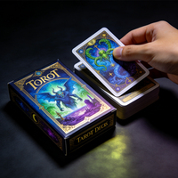 Impression personnalisée de 78 cartes de tarot au meilleur prix, cartes de tarot personnalisées de haute qualité avec guide, impression couleur OEM