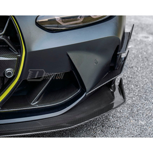 Alerones delanteros de fibra de carbono seca estilo CMST V2 para BMW G80 G81 M3 G82 G83 M4 2020-2024 - Product Image 5
