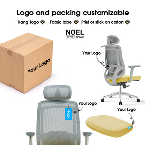 Guangdong sillas de oficina moderno ajustable giratorio reposabrazos elevador ejecutivo silla de oficina diseño de muebles de oficina - Product Image 6