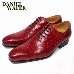 Chaussures Oxford en cuir véritable à lacets pour hommes, décontractées et habillées, avec semelle intérieure confortable, idéales pour le printemps/hiver, les mariages et le bureau, résistantes à l'usure - Product Image 4