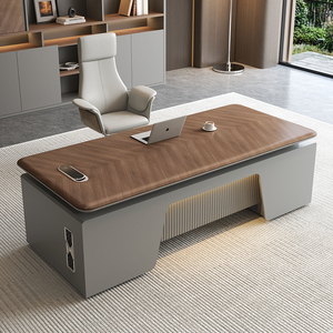 Meubles de bureau modernes de luxe, table de direction en forme de L, table de patron, mobilier de bureau, prix de la table de direction - Product Image 4