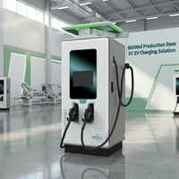 Chargeur rapide DC CCS2 100 kW SCU EVMS PRO certifié CE, nouvelle station de recharge pour flotte commerciale de véhicules électriques