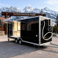 Camion de cuisine italienne sur mesure, chariot à hot-dogs, pizza, hamburgers, chariot à barbecue au charbon de bois, chariot à kebab, chariot de restauration rapide avec cuisine complète