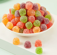 Gomitas de Vitamina C con Sabor a Frutas, Dulces Masticables para Niños, Botella de 68g, Variedad de Sabores Dulces y Ácidos, Delicioso Snack