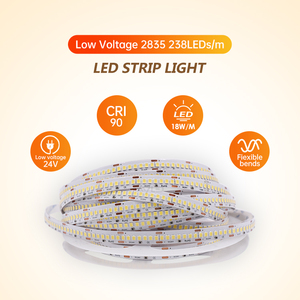Fast Shipping 238led/m <b>Smd</b> 2835 <b>Led</b> Strip Light DC24V 18W <b>Led</b> Tape Light - Product Image 5