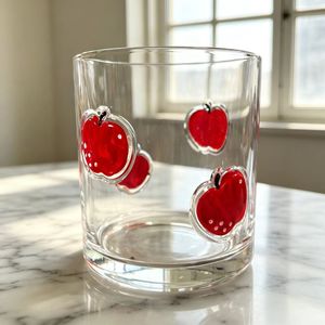 Copas de Vino Decorativas Pintadas a Mano, Hechas a Mano, de Doble Pared, de Tallo Alto, sin Tallo, de Color Sólido, para Mujer <span class=keywords><strong>Joven</strong></span> - Product Image 2