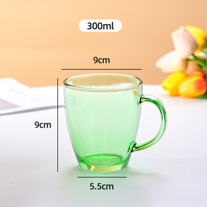 Gobelet en verre moderne de petite taille avec paille et couvercle, résistant au lave-vaisselle et au micro-ondes, pour thé, café, cadeaux attentionnés - Product Image 6