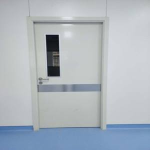 Puertas Interiores Modernas para Salas de Rayos X, Fabricadas a Medida, para Centros Médicos, con Manijas Antibacterianas e Impermeables para Hospitales - Product Image 4